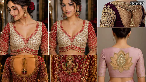 Karwa Chauth Latest Blouse Designs