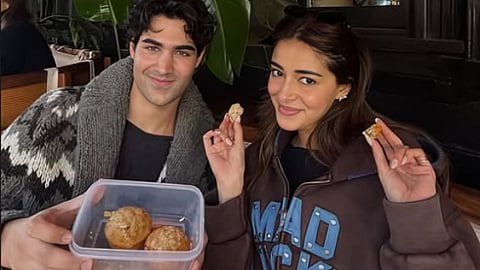 Ananya Panday And Aarav Bhatia 