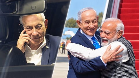 Benjamin Netanyahu PM Modi 