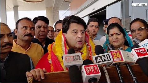 Jyotiraditya Scindia Gwalior Visit