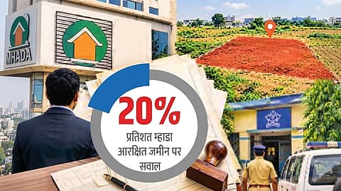 Nashik MHADA Scam Pathardi Land Fraud Indiranagar Police