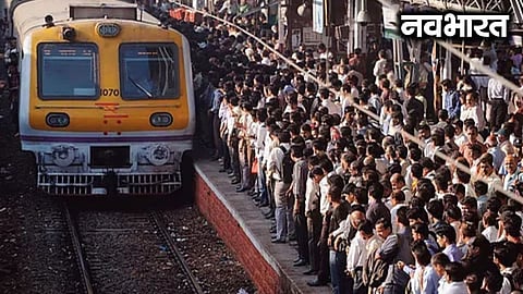 Local train halted for an injured youth found on the tracks between Vikhroli and Ghatkopar