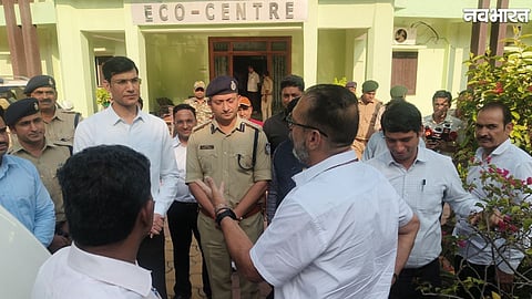 CEC member Sunil Limaye reviews measures to curb illegal sand mining in Chambal