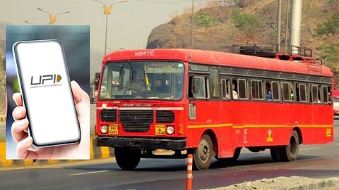 bhandara st bus upi payment qr code digital ticketing