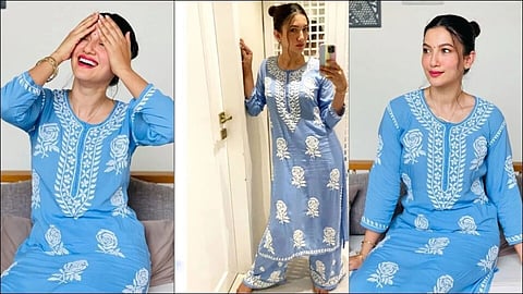 chikankari kurta festive styling ideas.