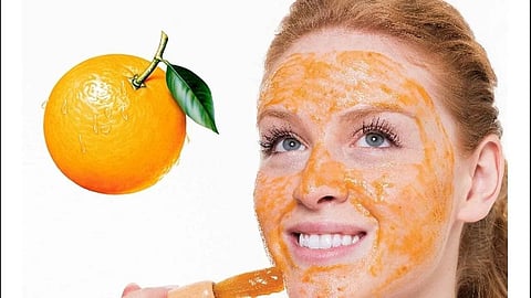 Orange peel serum diy recipe glowing skin.