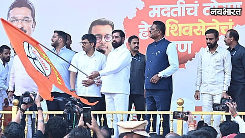 Pratap Sarnaik and Eknath Shinde   Shiv Sena