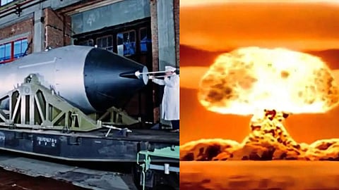 Tsar Bomba Nuclear Test 1961