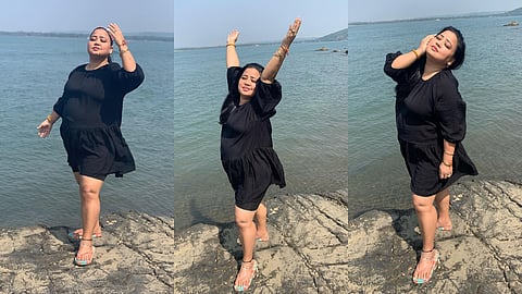Bharti Singh Photos: लाफ्टर क्वीन भारती सिंह (Bharti Singh) इन दिनों पति हर्ष लिंबाचिया (Haarsh Limbachiyaa) के साथ गोवा में वेकेशन एन्जॉय कर रही है। इसके साथ ही फैंस से जुड़े रहने के लिए सोशल मीडिया पर वीडियो और तस्वीरें भी शेयर कर रही हैं। इसी बीच भारती सिंह की कुछ बेहद खास तस्वीरें सोशल मीडिया पर फैन्स के बीच तहलका मचा रही हैं। आप भी देखें- (credit photos - instagram)