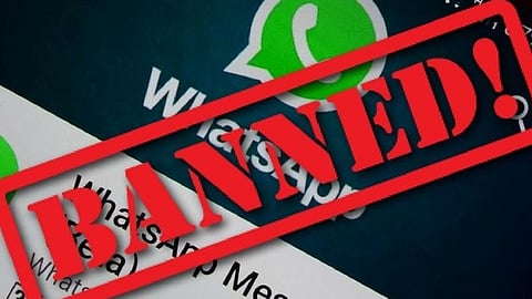 Whatsapp ban