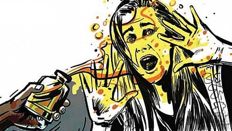 acid attack