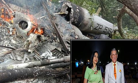Bipin rawat Helicopter Crashed In tamilnadu