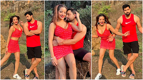 Monalisa-Vikrant Singh wedding anniversary 33