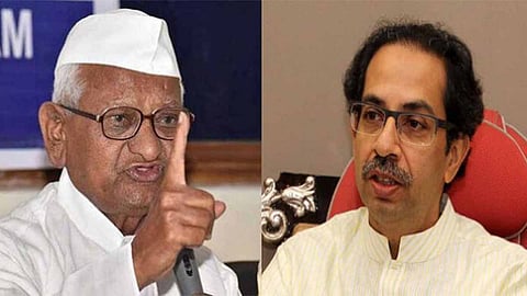 Anna Hazare and Uddhav