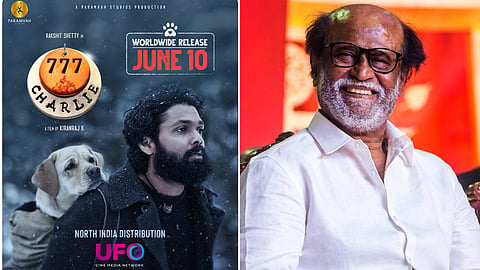 film 777 charlie, Rajinikanth