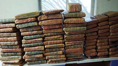 ganja seized