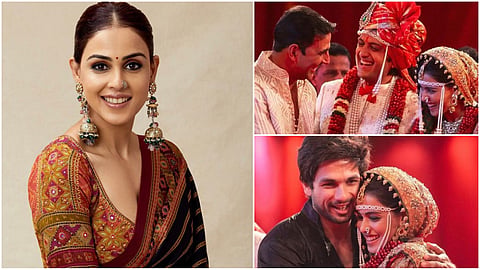 genelia deshmukh wedding photos