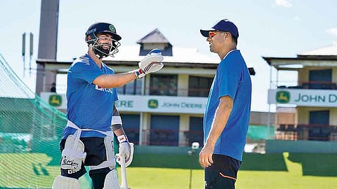 rahul dravid and virat kohli