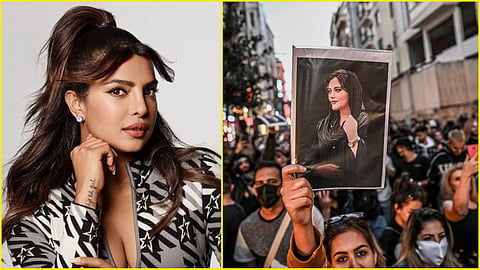 Priyanka Chopra Supports Iranian Women Protesting