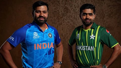Rohit Sharma and babar azam