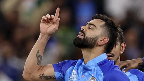 Virat Kohli in Tears