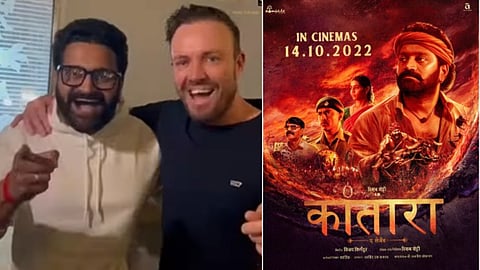 AB De Villiers Meets Kantara Director Rishab Shetty