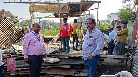 AMC removed encroachment