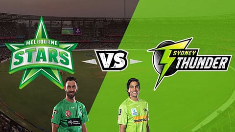 Sydney Thunder vs Melbourne Stars