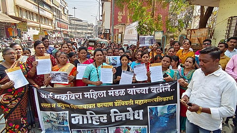Hunger Strike Against KDMC