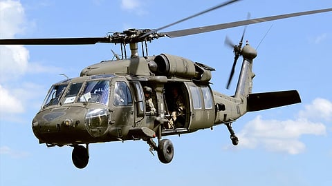 US Army's black hawk helicopters crash