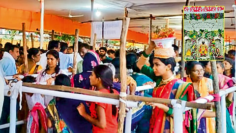 Crowd gathered to see Vitthal-Rukmini; On Ashadhi Ekadashi Harinam echoed in 'Pandharpur of Vidarbha' Dhapewada