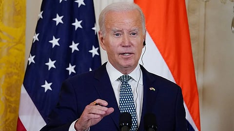 US President Joe Biden