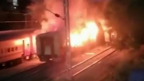 Madurai Train Fire