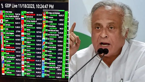 India GDP, Jairam Ramesh