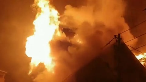 Jammu Kashmir Fire