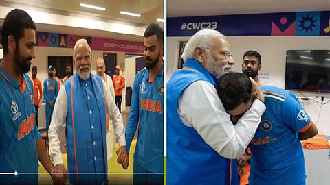 PM Modi, Team India