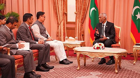 Kiren Rijiju, Dr. Mohamed Muizzu.