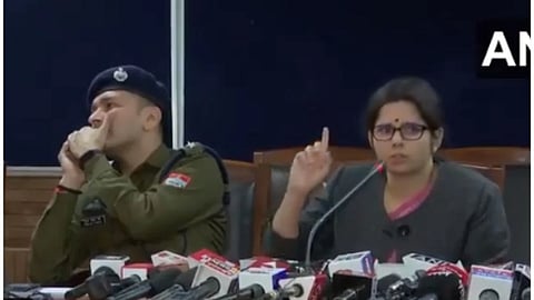 Nainital District Magistrate Vandana Singh held a press conference on Haldwani Riots, Uttarakhand