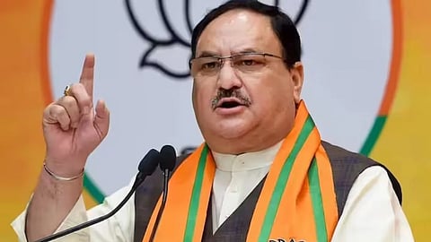 JP Nadda said Priority of Congress and India alliance is to promote interests of families