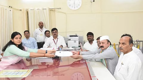 Kishori Lal Sharma filed nomination For Amethi Lok Sabha Seat, Uttar Pradesh