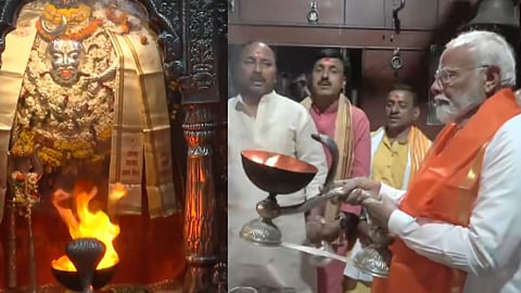 PM Modi worshiped at Kaal Bhairav Temple in Varanasi, Uttar Pradesh