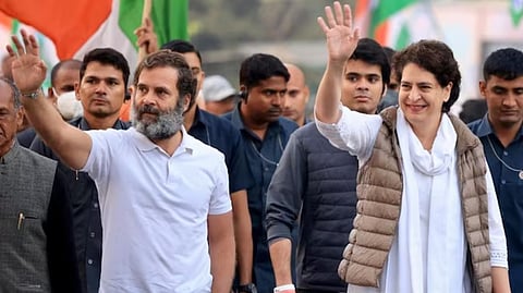 Priyanka and rahul gandhi