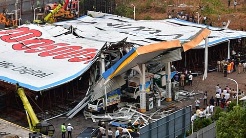 ghatkopar hoarding collapse engineer to police custody till june 5