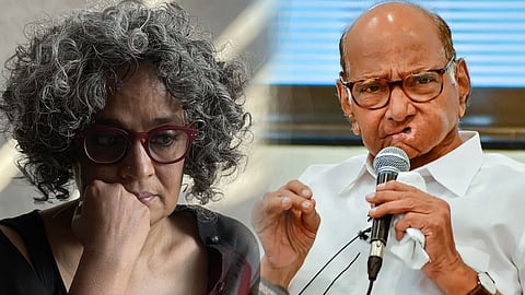 Sharad Pawar on Arundhati Roy, LG VK Saxena