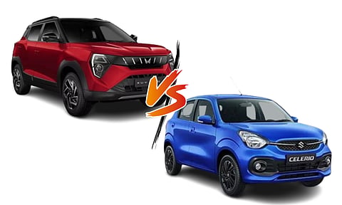 Mahindra XUV3XO and Maruti Suzuki Celerio