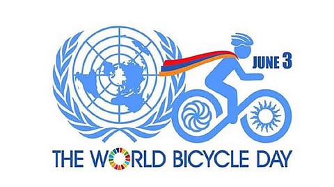 World Bicycle Day, 3rd june World Bicycle Day, Bicycle GPS drawing In Indore