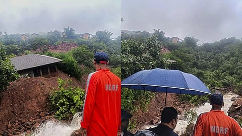 Landslide in Lavasa City, Pune