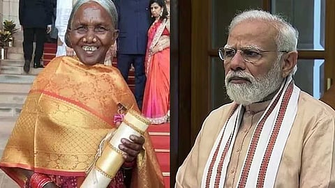 PM Modi Kamla Pujari