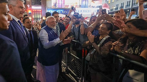PM Narendra Modi reached Austria Welcome