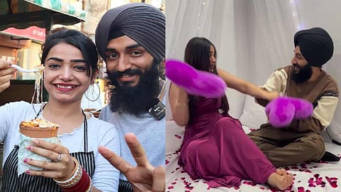 kulhad pizza viral couple viral video